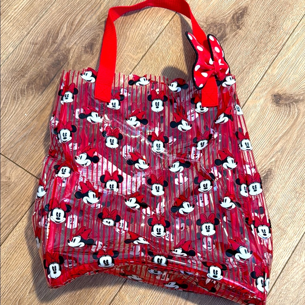 Disney Red Mickey Mouse Tote Bag